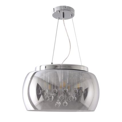 Kristalni luster na sajli ROMEO 6xG9/8W/230V