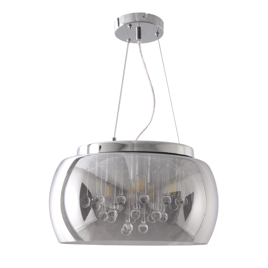 Kristalni luster na sajli ROMEO 6xG9/8W/230V