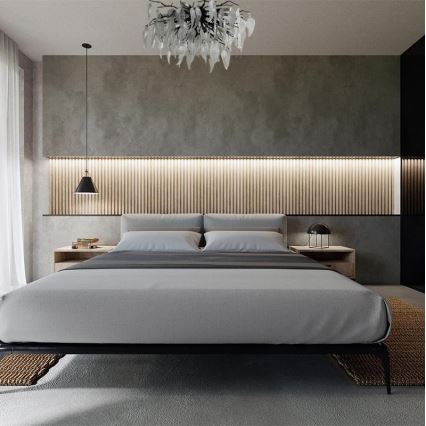 Kristalni nadgradni luster 10xG9/40W/230V crna