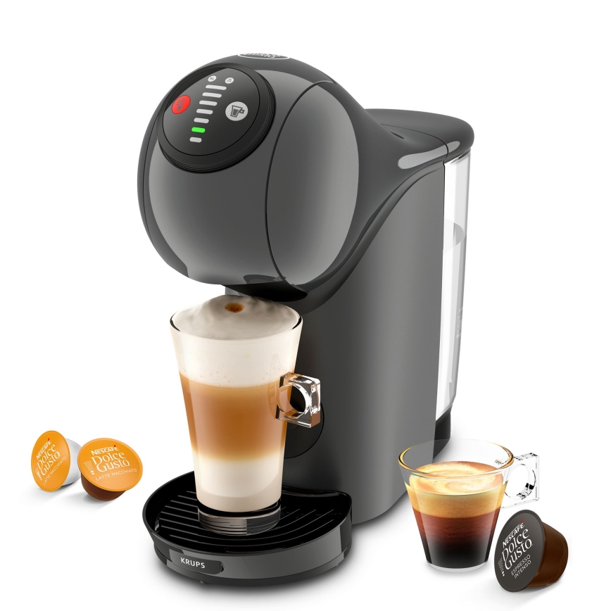 Krups - Aparat za kavu na kapsule NESCAFÉ DOLCE GUSTO GENIO S 1500W antracit