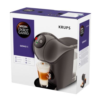 Krups - Aparat za kavu na kapsule NESCAFÉ DOLCE GUSTO GENIO S 1500W antracit