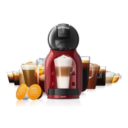 Krups - Aparat za kavu na kapsule NESCAFÉ DOLCE GUSTO MINI ME 1500W/230V crvena/crna