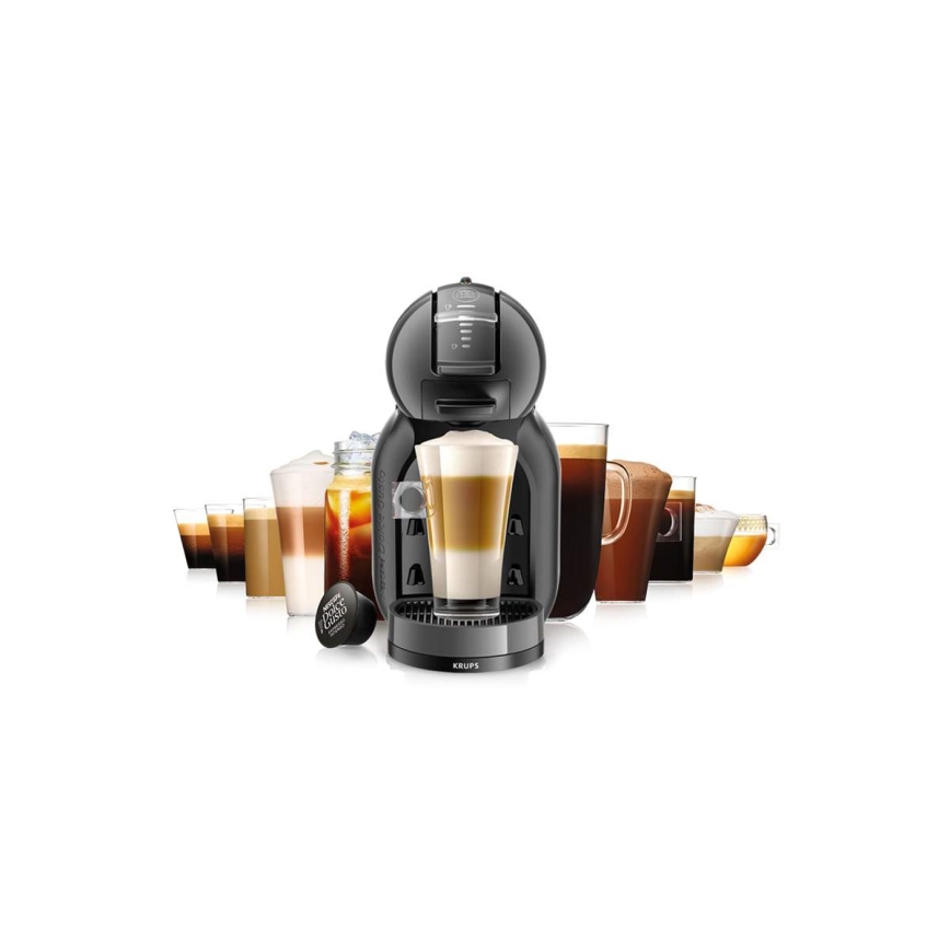 Krups - Aparat za kavu na kapsule NESCAFÉ DOLCE GUSTO MINI ME 1500W antracit