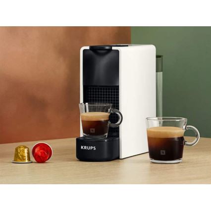 Krups - Aparat za kavu na kapsule NESPRESSO Essenza mini 1310W/230V bijela