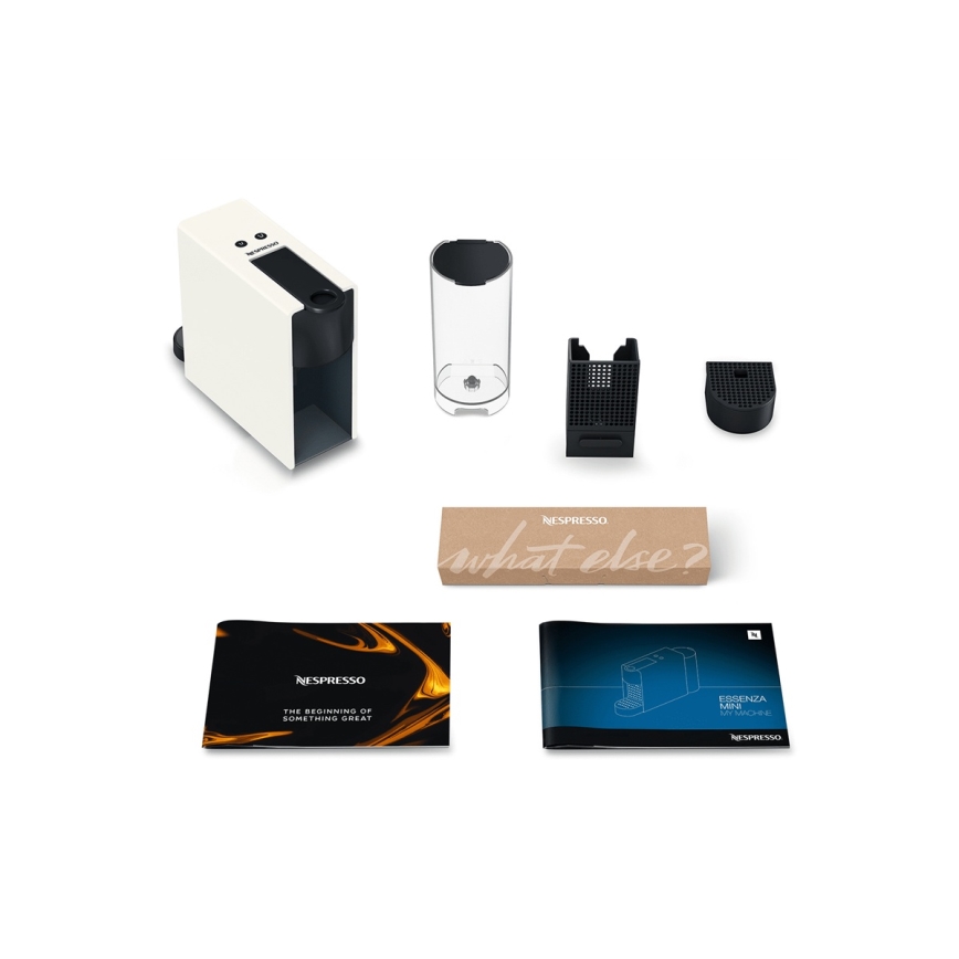 Krups - Aparat za kavu na kapsule NESPRESSO Essenza mini 1310W/230V bijela