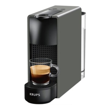 Krups - Aparat za kavu na kapsule NESPRESSO Essenza mini 1310W/230V siva