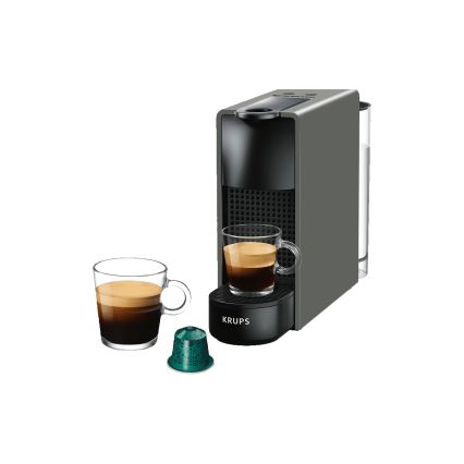 Krups - Aparat za kavu na kapsule NESPRESSO Essenza mini 1310W/230V siva