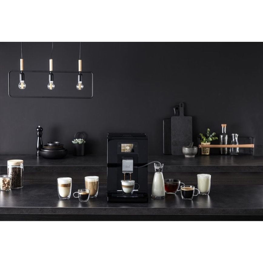 Krups - Automatski aparat za kavu s posudom za mlijeko INTUITION PREFERENCE 1450W/230V crna