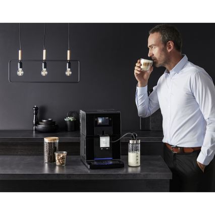 Krups - Automatski aparat za kavu s posudom za mlijeko INTUITION PREFERENCE 1450W/230V crna