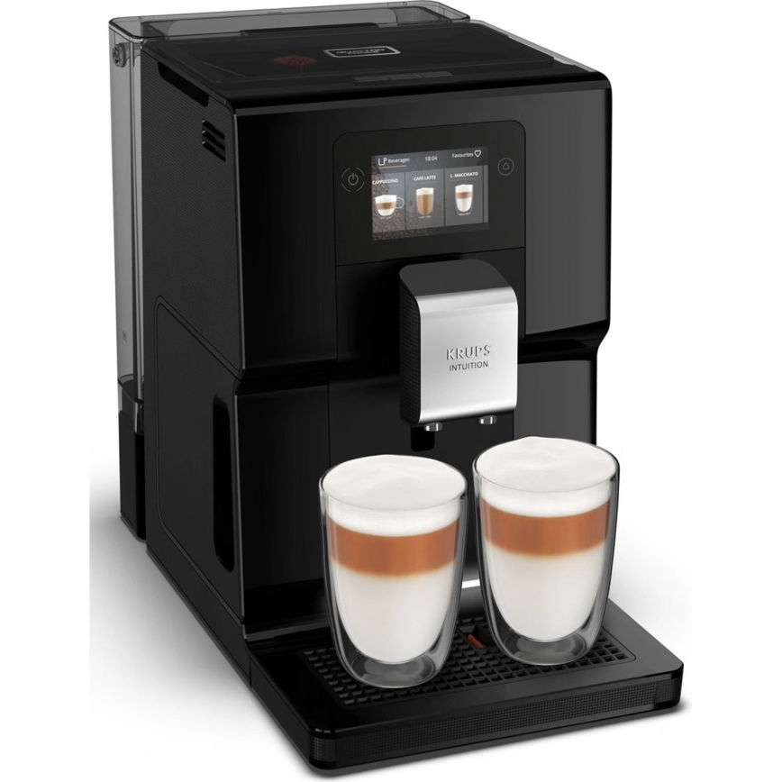 Krups - Automatski aparat za kavu s posudom za mlijeko INTUITION PREFERENCE 1450W/230V crna