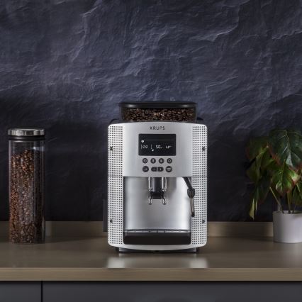 Krups - Automatski aparat za kavu ESSENTIAL 1450W/230V srebrna