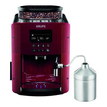 Krups - Automatski aparat za kavu s posudom za mlijeko ESSENTIAL 1450W/230V crvena