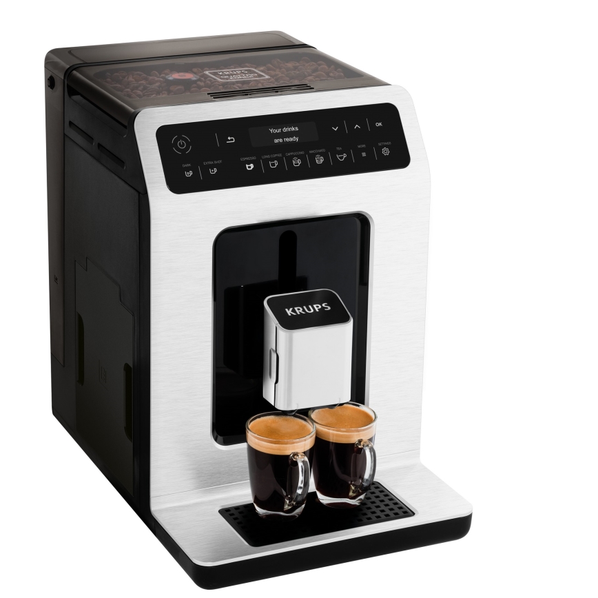Krups - Automatski aparat za kavu s posudom za mlijeko EVIDENCE 1450W/230V bijela