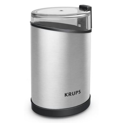 Krups - Električni mlinac za kavu 85g FAST-TOUCH 200W/230V mat krom