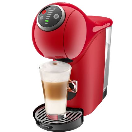 Krups - Aparat za kavu na kapsule NESCAFÉ DOLCE GUSTO GENIO S PLUS 1500W crvena