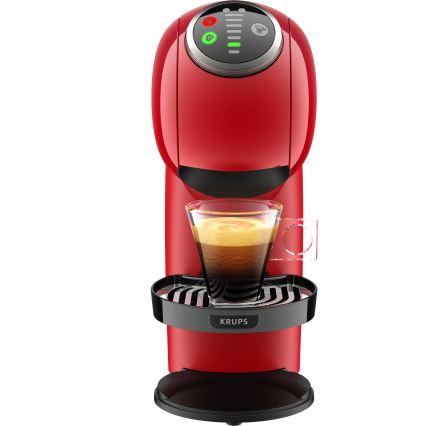 Krups - Aparat za kavu na kapsule NESCAFÉ DOLCE GUSTO GENIO S PLUS 1500W crvena