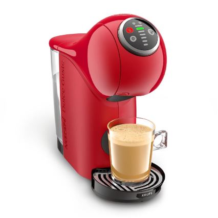 Krups - Aparat za kavu na kapsule NESCAFÉ DOLCE GUSTO GENIO S PLUS 1500W crvena
