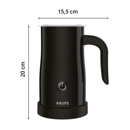 Krups - Pjenilica za mlijeko 300ml crna