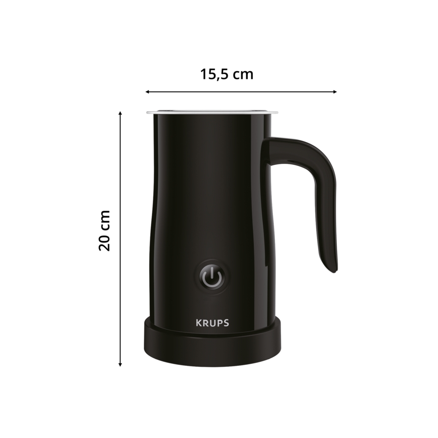 Krups - Pjenilica za mlijeko 300ml crna