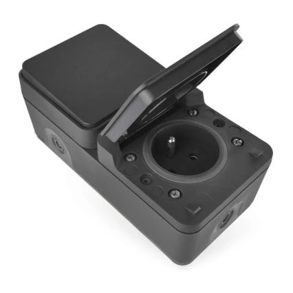 Kućni prekidač naizmjenični s utičnicom 250V/16A IP55