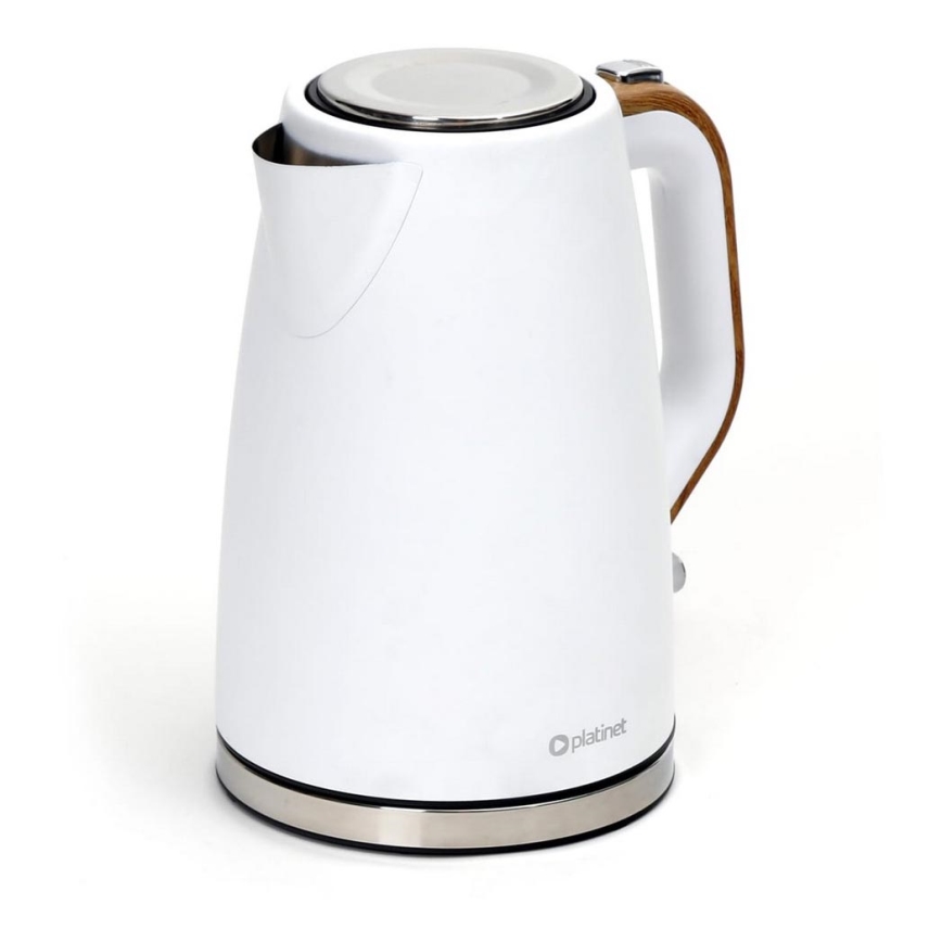 Kuhalo za vodu 1,7 l 2400W/230V nehrđajući čelik/bijela