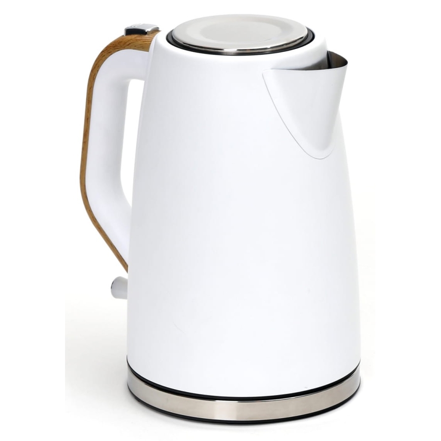 Kuhalo za vodu 1,7 l 2400W/230V nehrđajući čelik/bijela