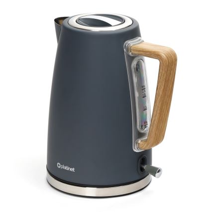 Kuhalo za vodu 1,7 l 2400W/230V nehrđajući čelik/siva