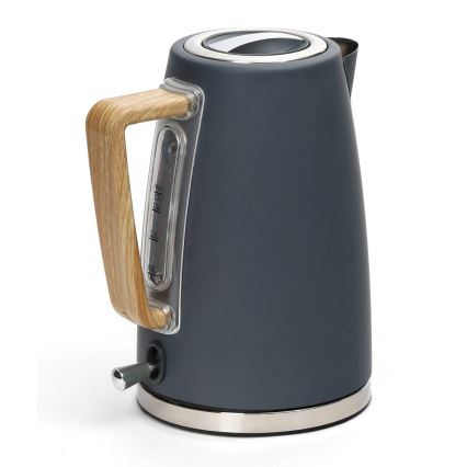 Kuhalo za vodu 1,7 l 2400W/230V nehrđajući čelik/siva