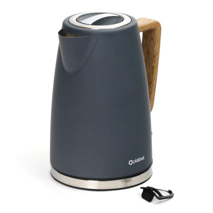 Kuhalo za vodu 1,7 l 2400W/230V nehrđajući čelik/siva