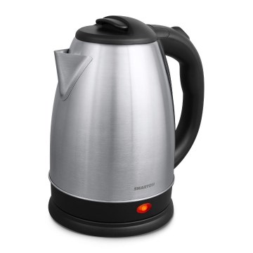 Kuhalo za vodu 1,8 l 1500W/230V mat krom/crna