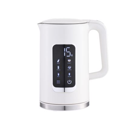Kuhalo za vodu s LCD zaslonom 1,7 l 2200W/230V bijela + putna šalica 450 ml