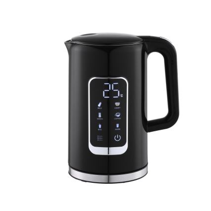 Kuhalo za vodu s LCD zaslonom 1,7 l 2200W/230V crna + putna šalica 450 ml
