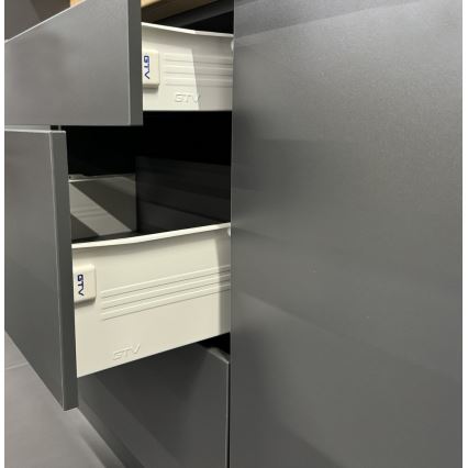 Kuhinjski blok ELISE 180 cm grafit