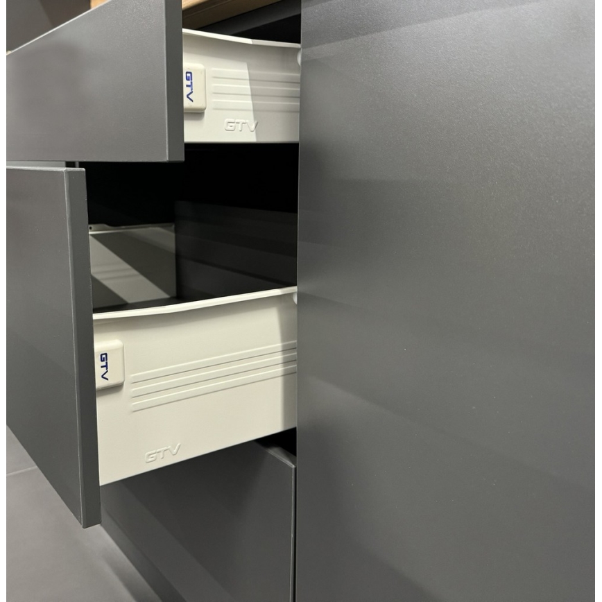 Kuhinjski blok ELISE 180 cm grafit