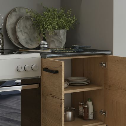 Kuhinjski blok ROSALIA 240 cm hrast craft