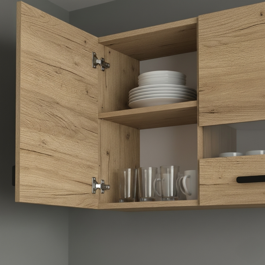 Kuhinjski blok ROSALIA 240 cm hrast craft