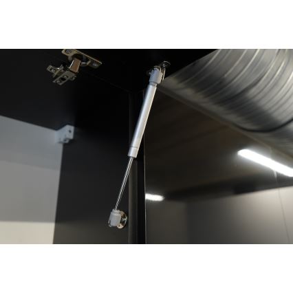 Kuhinjski set MARINA 180 cm hrast craft/sjajna crna