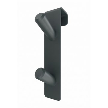 Kuka za radijator INOX nehrđajući čelik/antracit