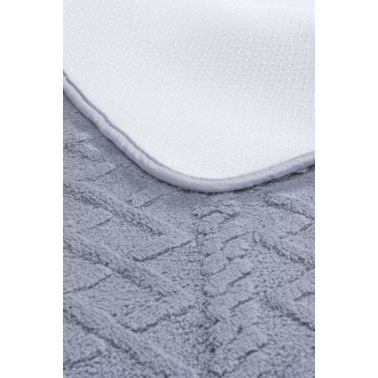 Kupaonska prostirka NEW STYLE 3D 60x90 cm svijetlosiva