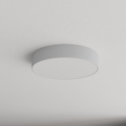 Kupaonska stropna svjetiljka s senzorom CLEO 3xE27/24W/230V Ø 40 cm siva IP54