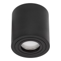 Kupaonska ugradbena svjetiljka CHLOE 1xGU10/30W/230V IP65 okrugla crna