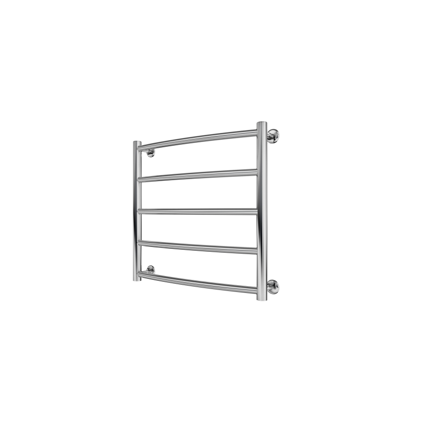 Kupaonski cijevni radijator CLASSIC 102W/230V 50x53 cm nehrđajući/sjajni krom
