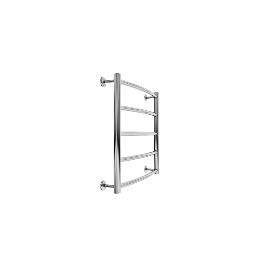 Kupaonski cijevni radijator CLASSIC 102W/230V 50x53 cm nehrđajući/sjajni krom