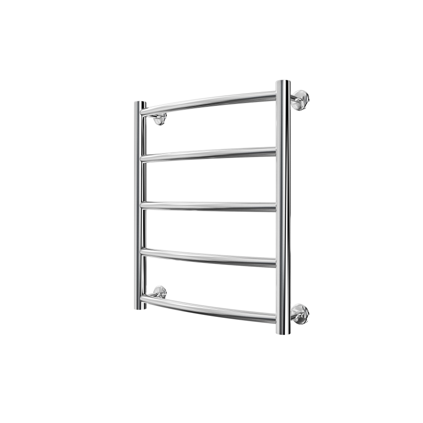 Kupaonski cijevni radijator CLASSIC 88W/230V 50x43 cm nehrđajući/sjajni krom