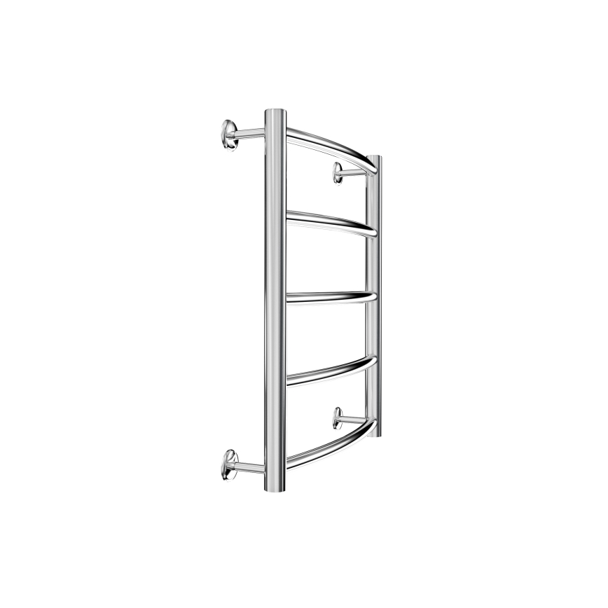 Kupaonski cijevni radijator CLASSIC 88W/230V 50x43 cm nehrđajući/sjajni krom