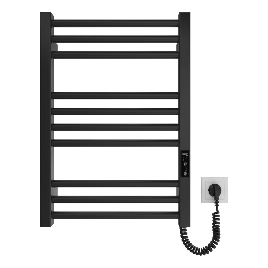 Kupaonski cijevni radijator HF DERBY 100W/230V 57x43 cm crna