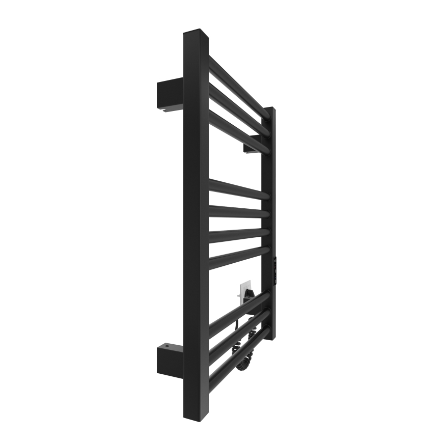 Kupaonski cijevni radijator HF DERBY 100W/230V 57x43 cm crna