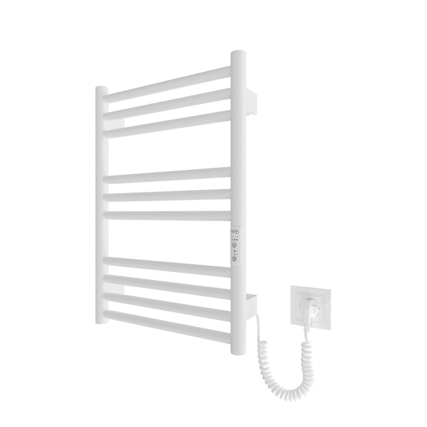 Kupaonski cijevni radijator HF GREENWICH 100W/230V 57x43 cm bijela okrugli