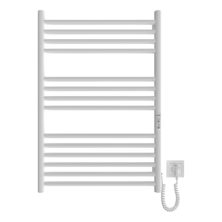 Kupaonski cijevni radijator HF GREENWICH 170W/230V 77x53 cm bijela okrugli