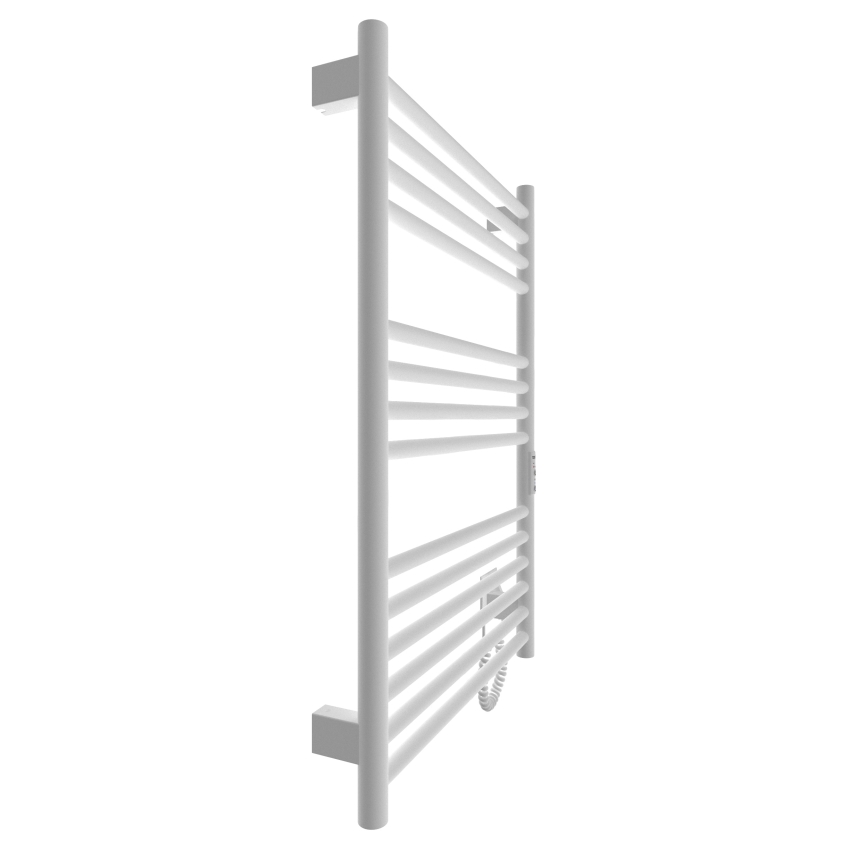 Kupaonski cijevni radijator HF GREENWICH 170W/230V 77x53 cm bijela okrugli